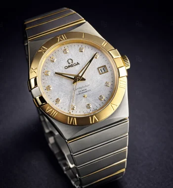 Omega Constellation Erkek Saati 41mm Gümüş Kadran | Two-Tone Kasa