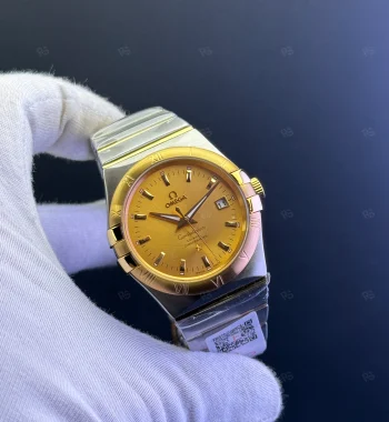 Omega Constellation Erkek Saati 41mm Altın Sarısı Kadran | Two-Tone Kasa