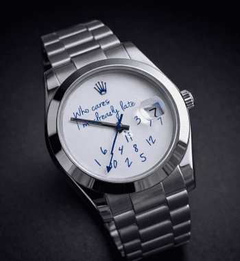 ROLEX Milgauss Who Cares I'm Already Late
