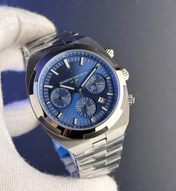 Vacheron Constantin Overseas Chronograph Erkek Saati 42.5mm Mavi Kadran