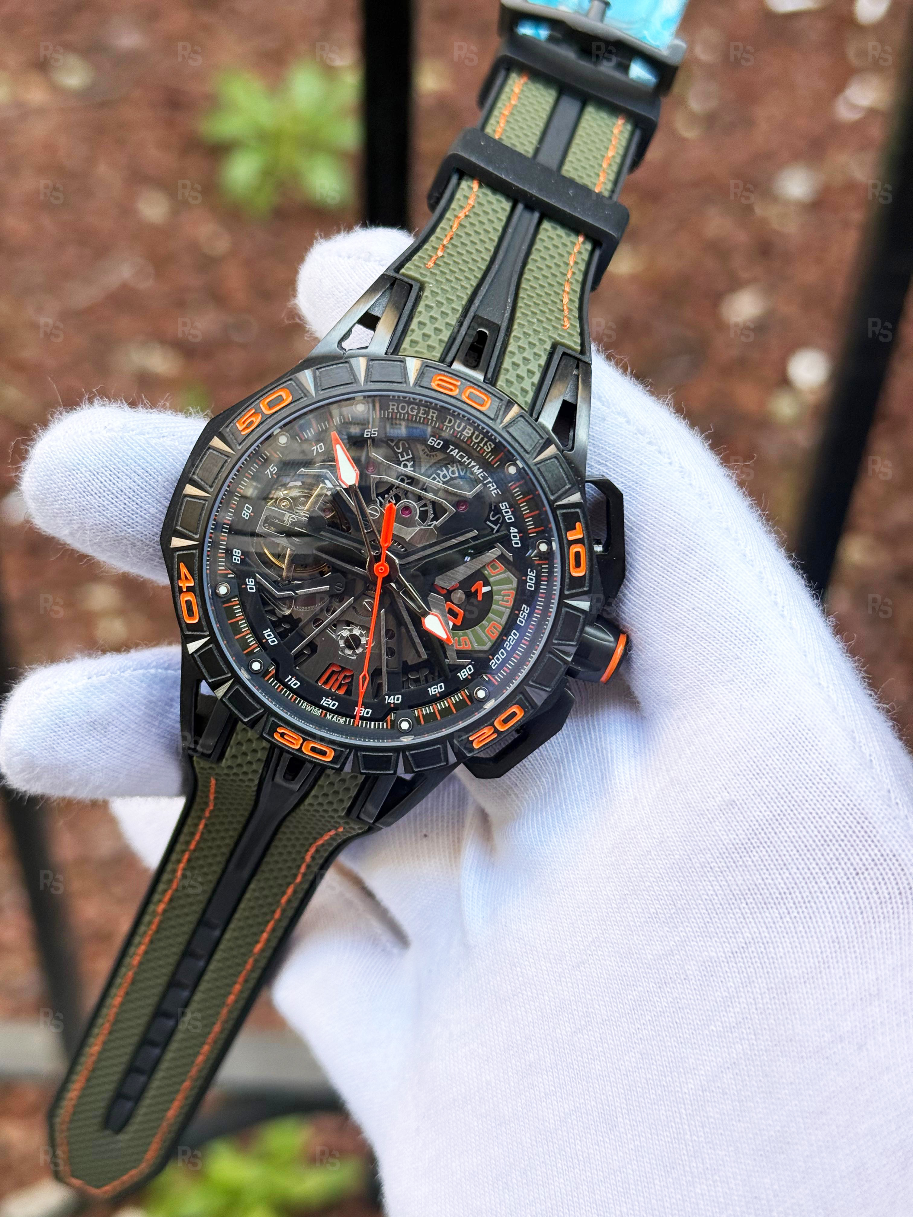 Roger-Dubuis-Excalibur-Spider-Erkek-Saati-yeşil-kordon-replikasaat-replika-saat-radikalsaat (2)