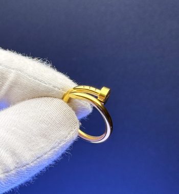 Cartier Çivi Yüzük Taşsız Gold Kadın 6-7-8-9 Size