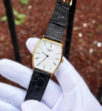 Longines DolceVita Erkek Saati 39mm Sarı Kasa | Beyaz Kadran