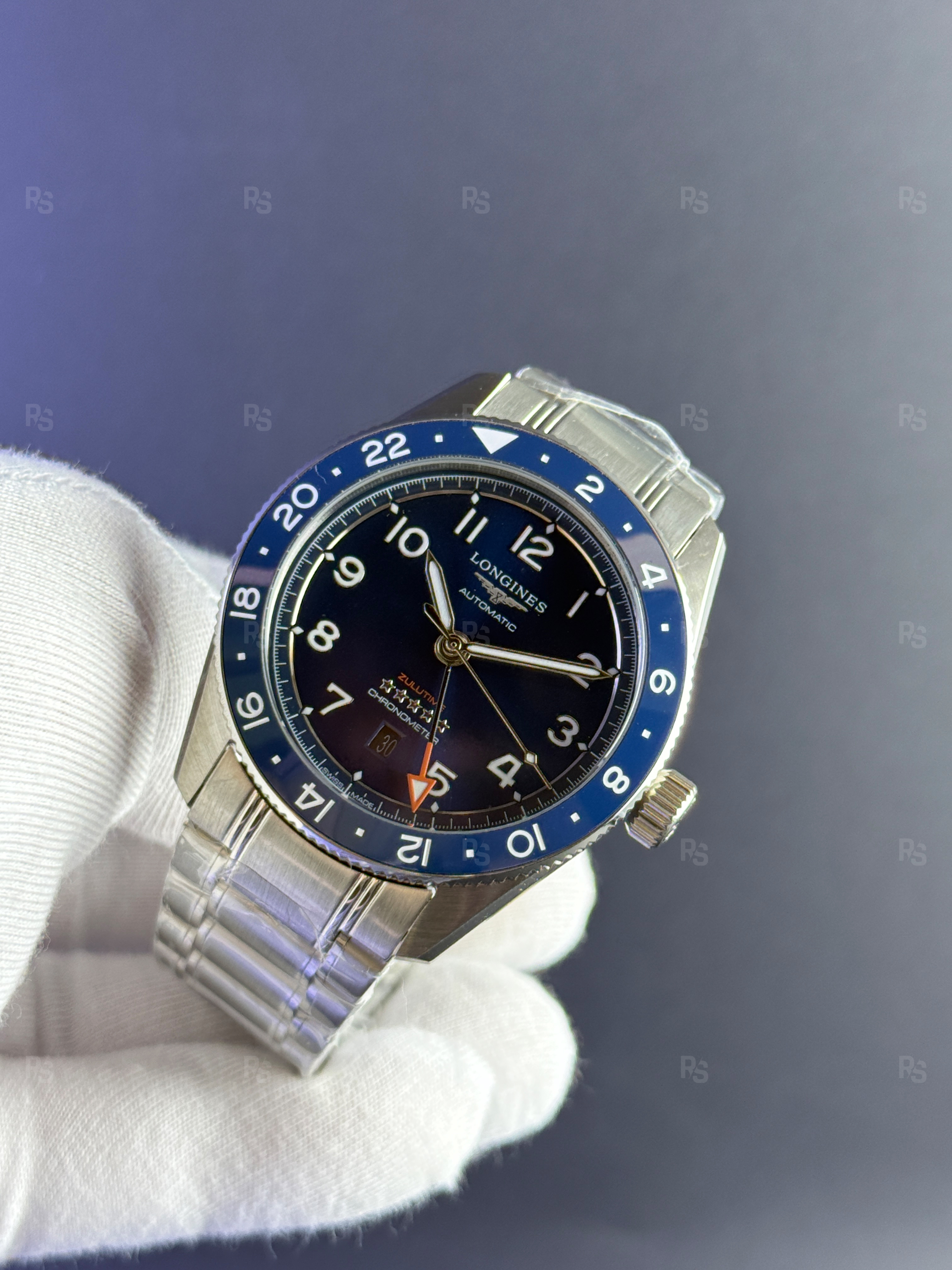 Longines-Zulu-Time-Mavi-Kadran-Mavi-Seramik-Bezel-Otomatik-Erkek-Saati-radikalsaat-replikasaat (2)