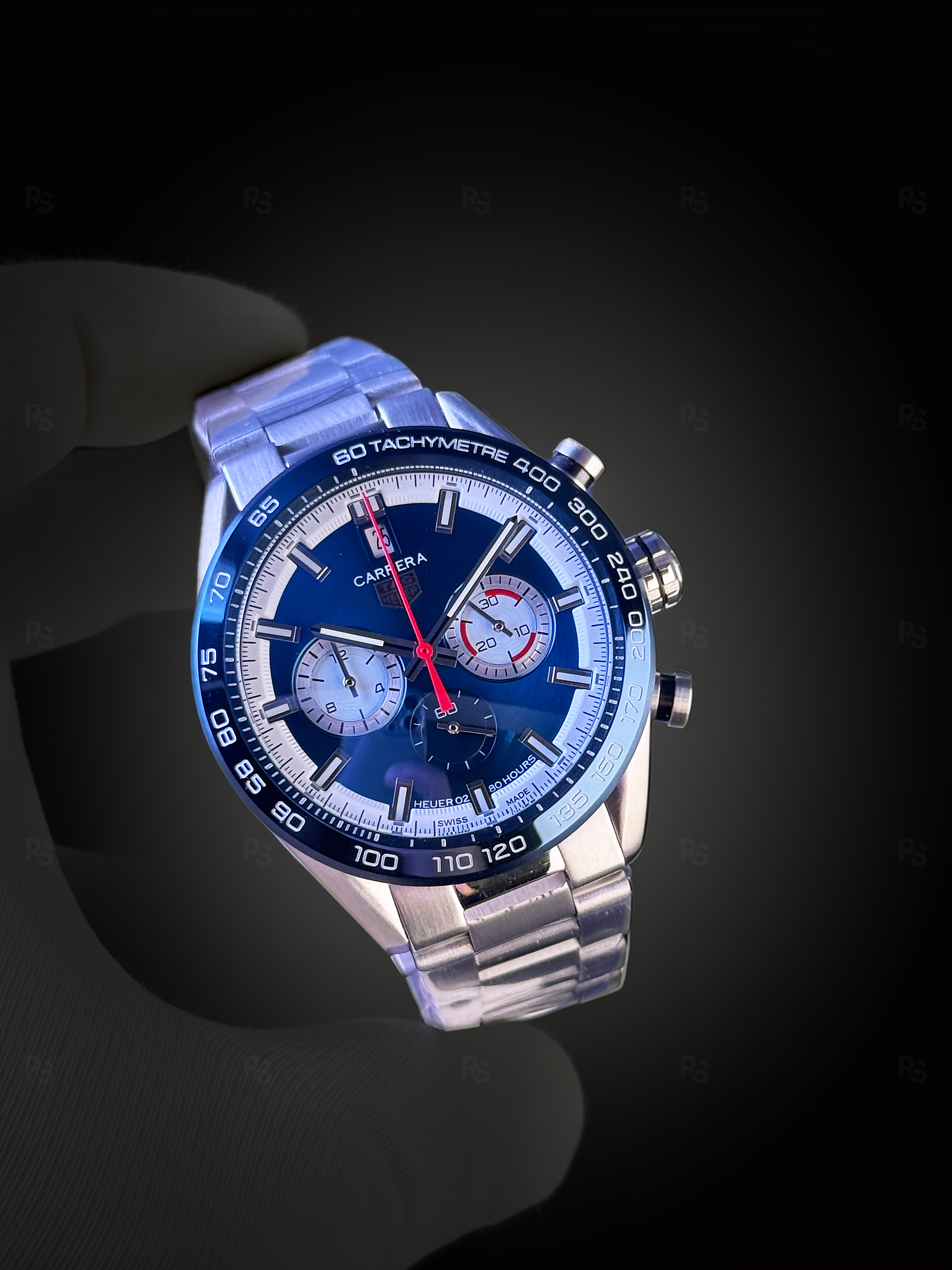 TAG-Heuer-Carrera-Mavi-Kadran-Kronograf-Çelik-Bilezik-Quartz-Erkek-Saati-radikalsaat-replikasaat (3)