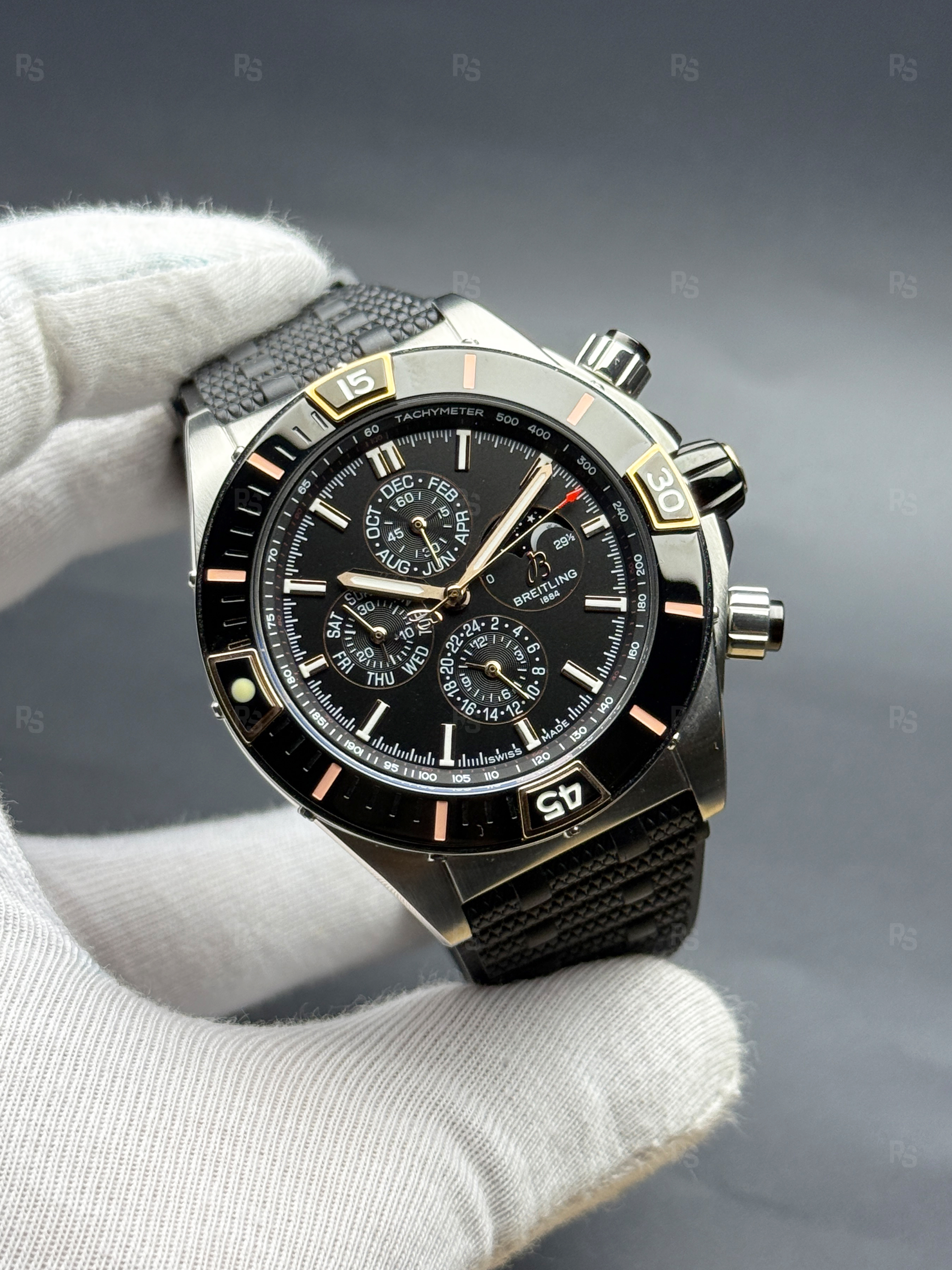 Breitling-Super-Chronomat-B19-Perpetual-Calendar-erkek-saati-replika-saat-radikalsaat