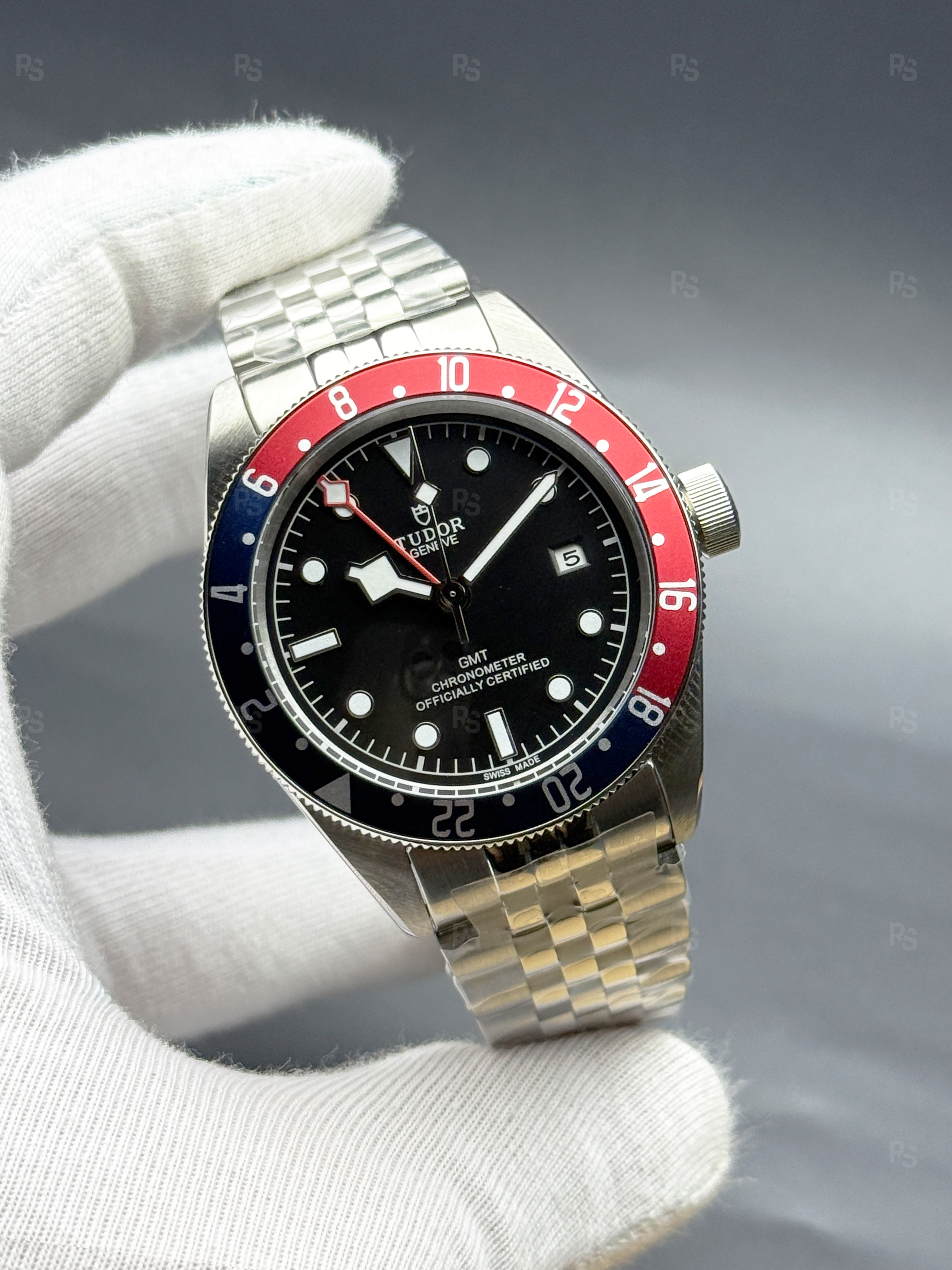 Tudor-Black-Bay-Jubilee-Pepsi-GMT-Erkek-Kol-Saati-replika-saat-replikasaat-radikalsaat