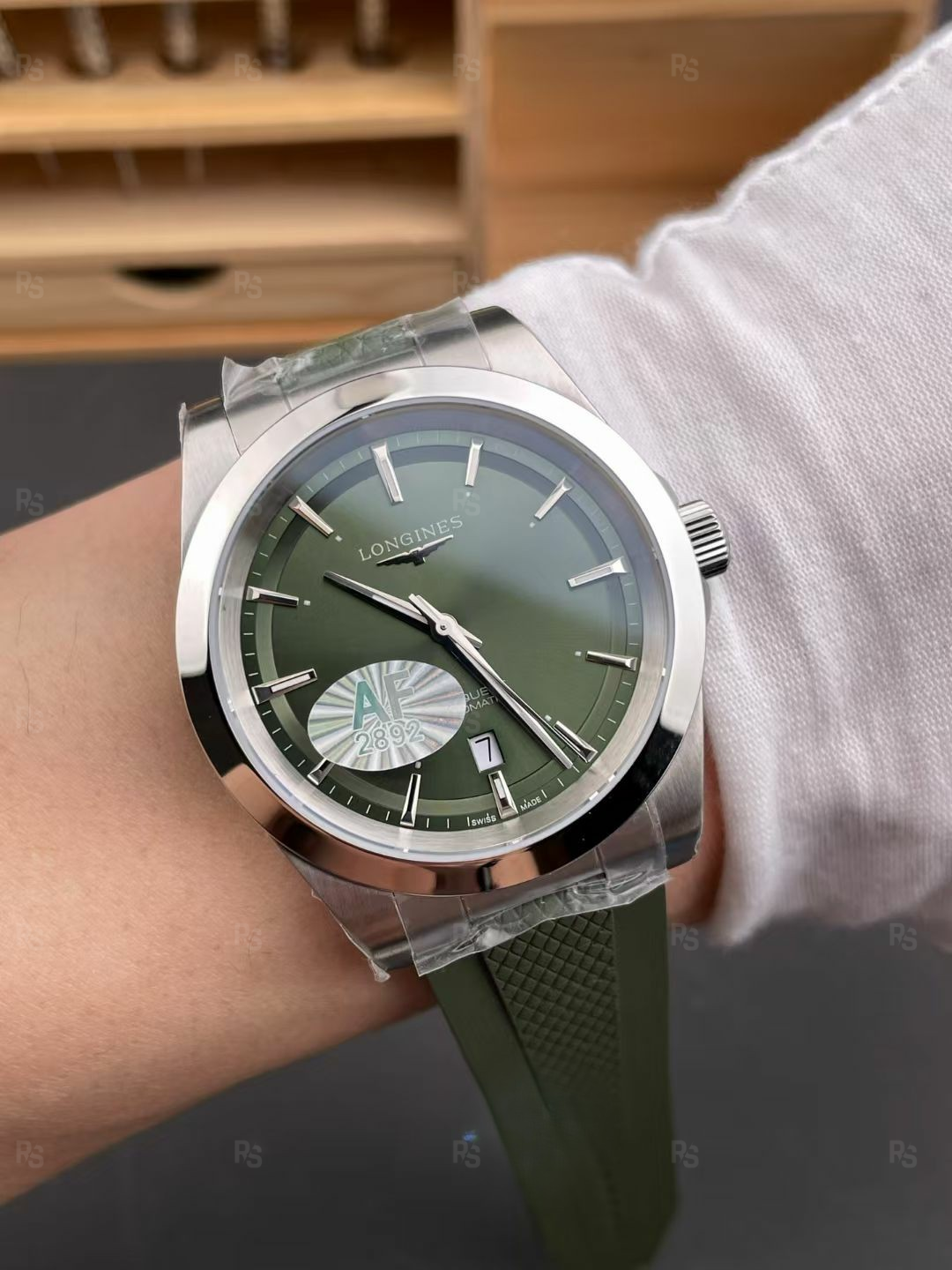 Longines-Conquest-L38304029-Yeşil-Kadran-Kauçuk-Kayış-2892-Super-Clone-etasaat-eta-saat-radikalsaat-Longines-etasaat (3)
