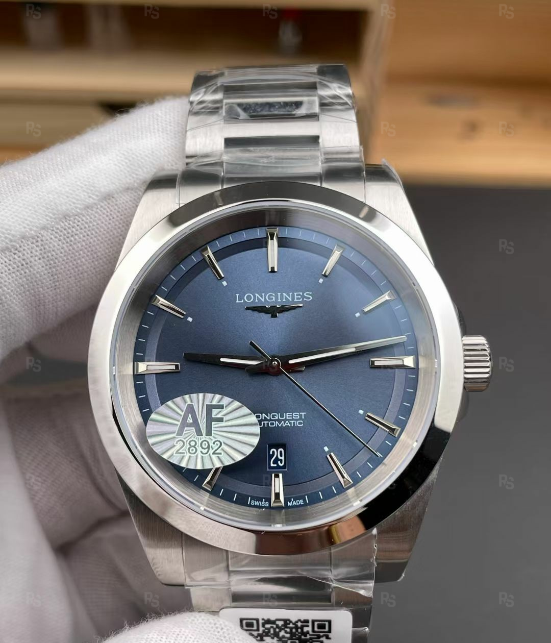 Longines-Conquest-L38304926-Mavi-Kadran-2892-Super-Clone-etasaat-eta-saat-radikalsaat