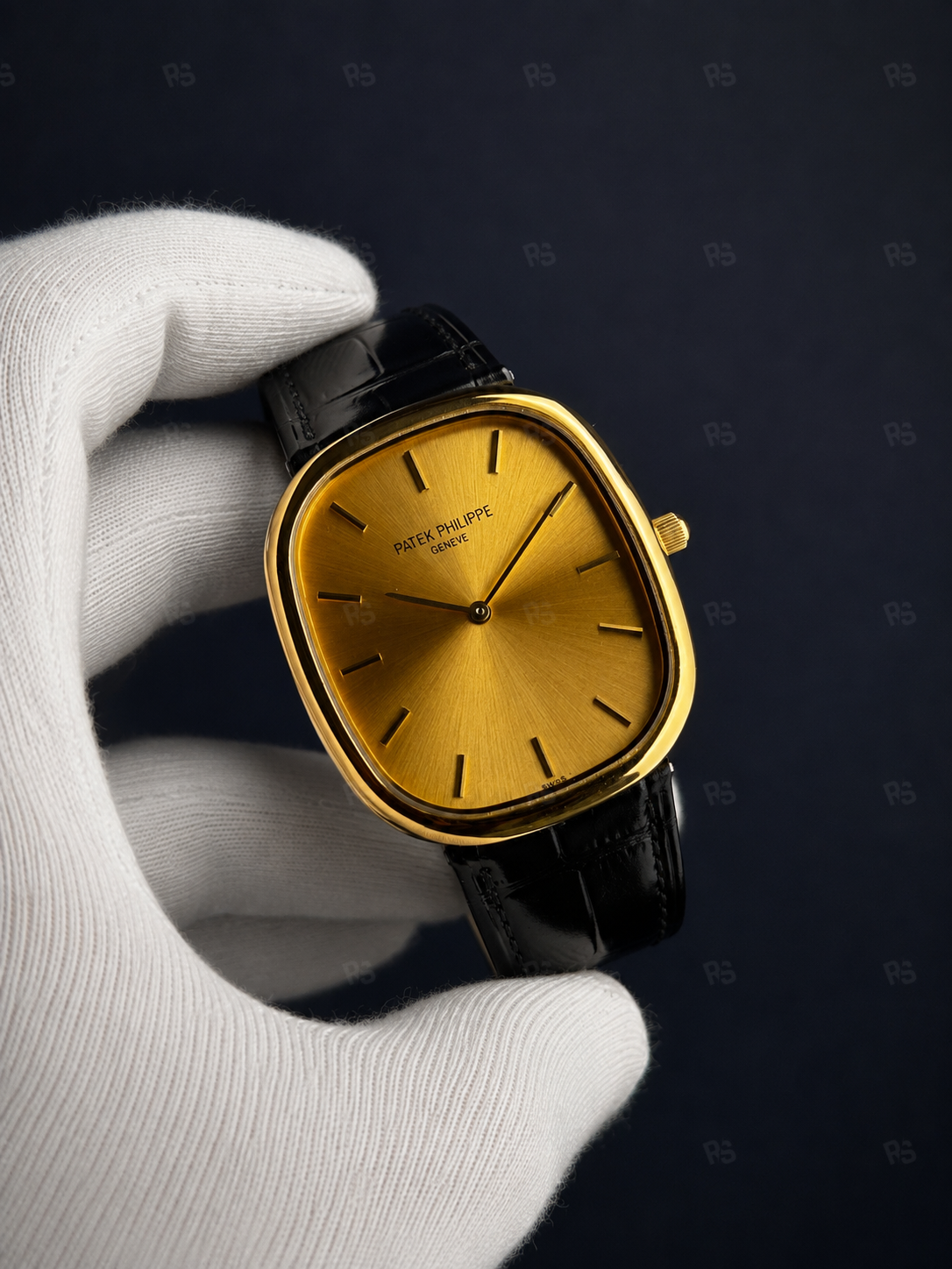 Patek-Philippe-Ellipse-38mm-Quartz-sarı-Kadran-siyah-kordon-replikasaat-radikalsaat (2)