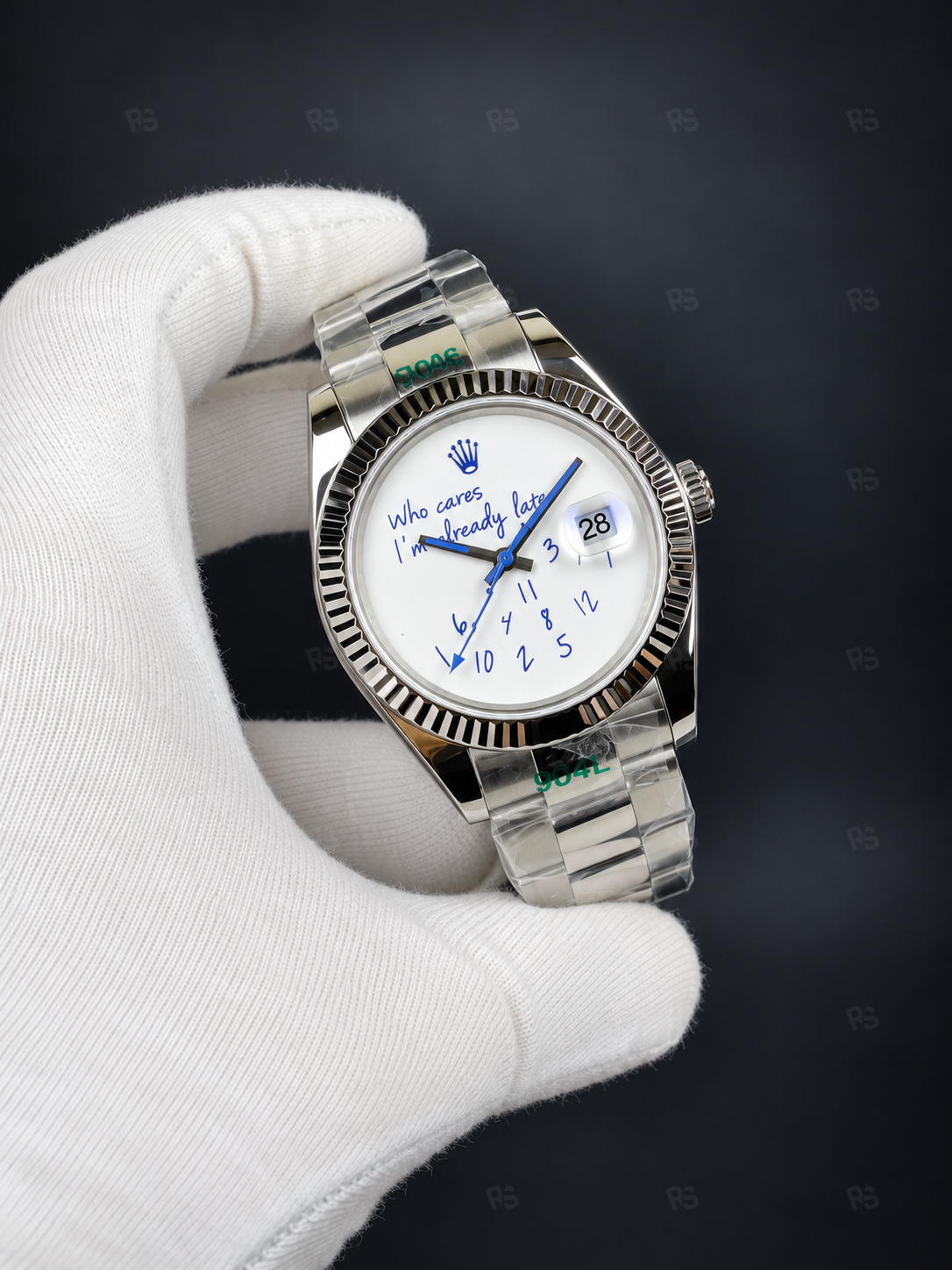 ROLEX-Milgauss-Who-CaresI’m-Already-Late-41mm-replika-saat-replikasaat-radikalsaat-Oyster-kordon-A-kalite-replikasaat (2)