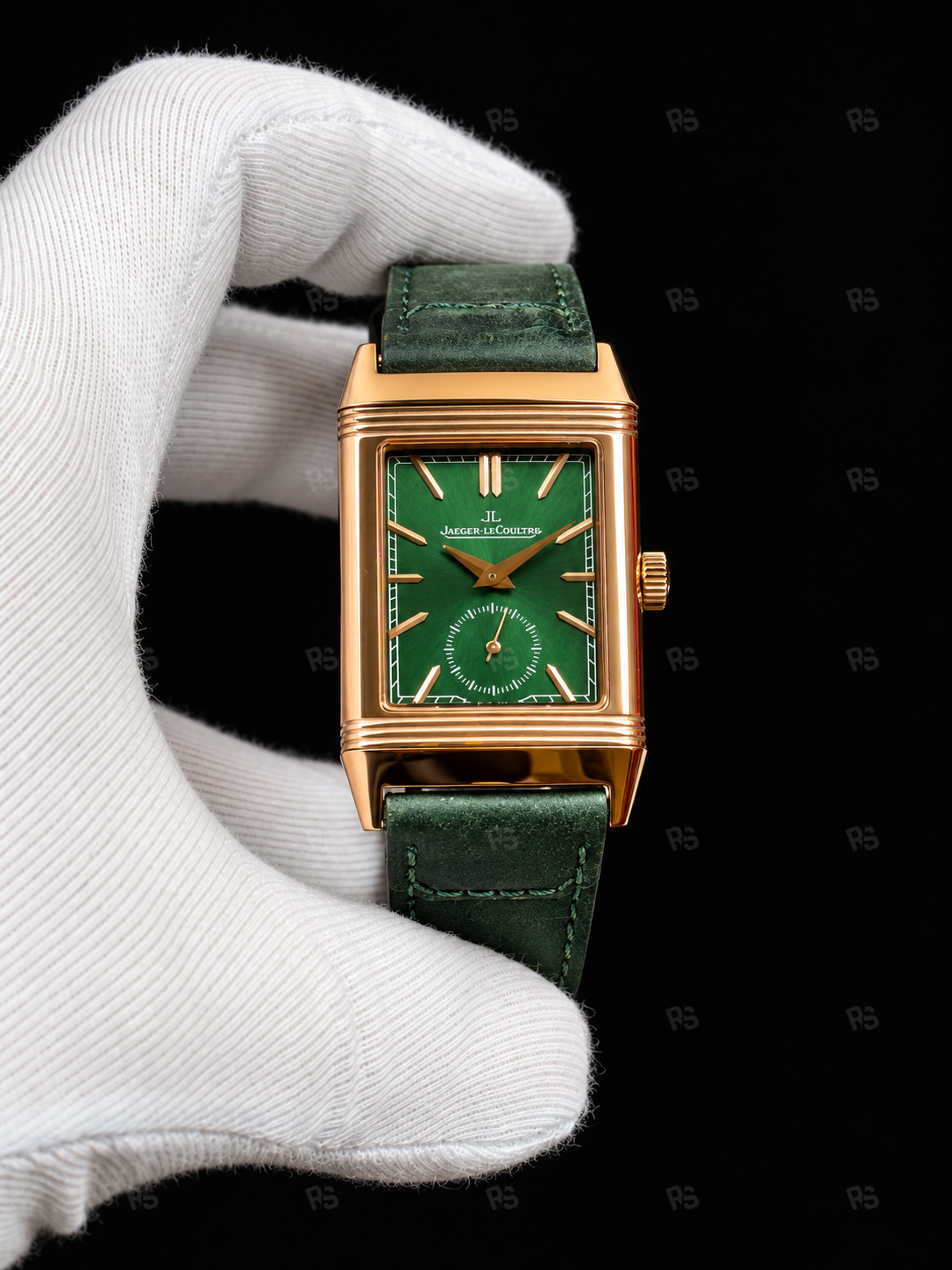 Jaeger-LeCoultre-Reverso-Quartz-Yeşil-replikasaat-replika-saat-radikalsaat (1)